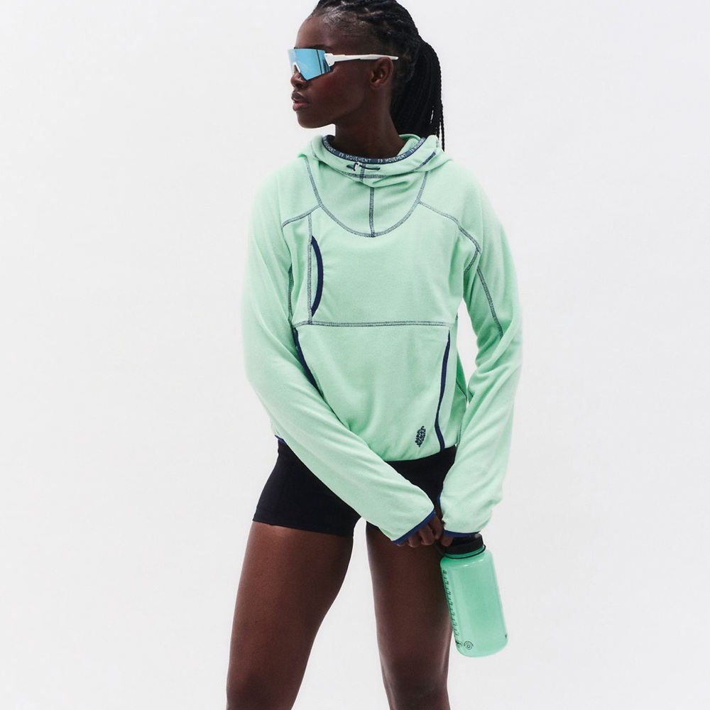 FP Movement by Free People Light Green Hoodie
